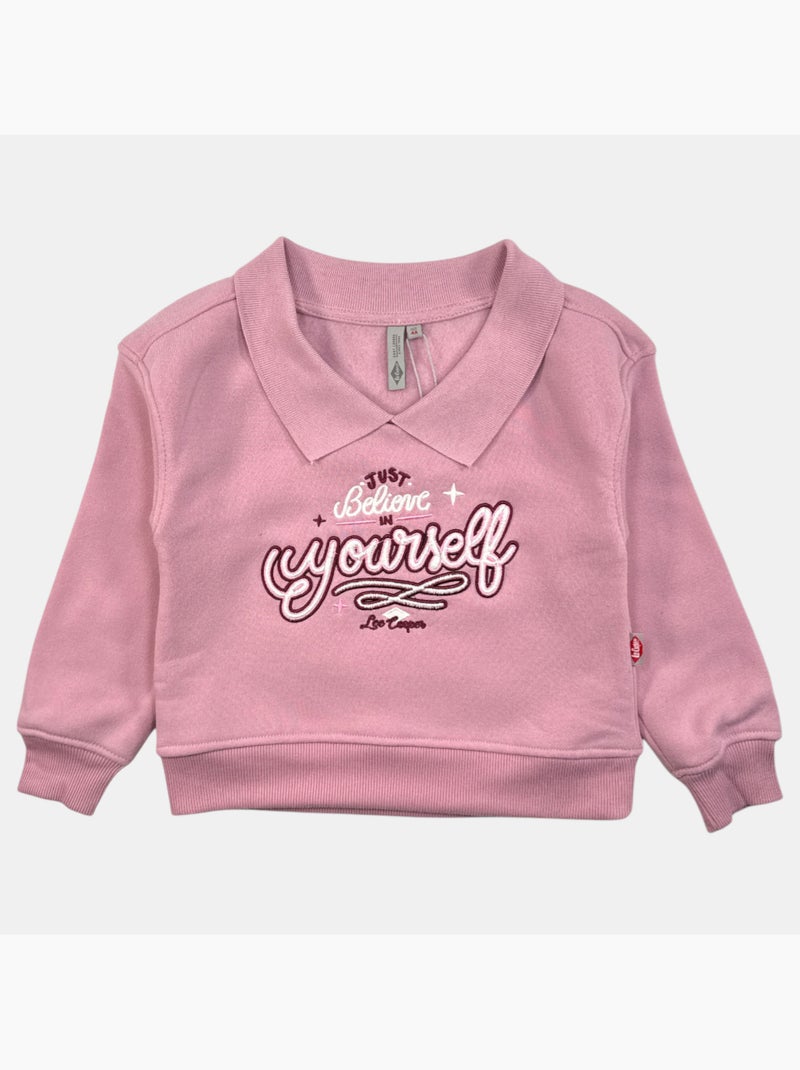 Lee Cooper - Sweat fille Rose - Kiabi