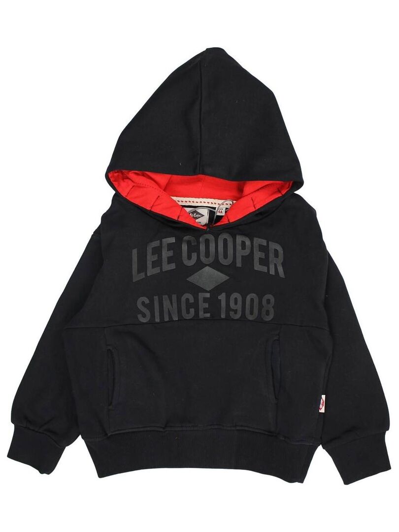 Lee Cooper Sweat garcon imprime Lee Cooper en coton Noir Kiabi 23.90