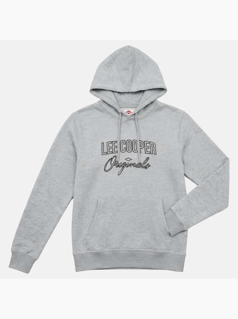 Lee Cooper - Sweat homme à capuche Gris - Kiabi