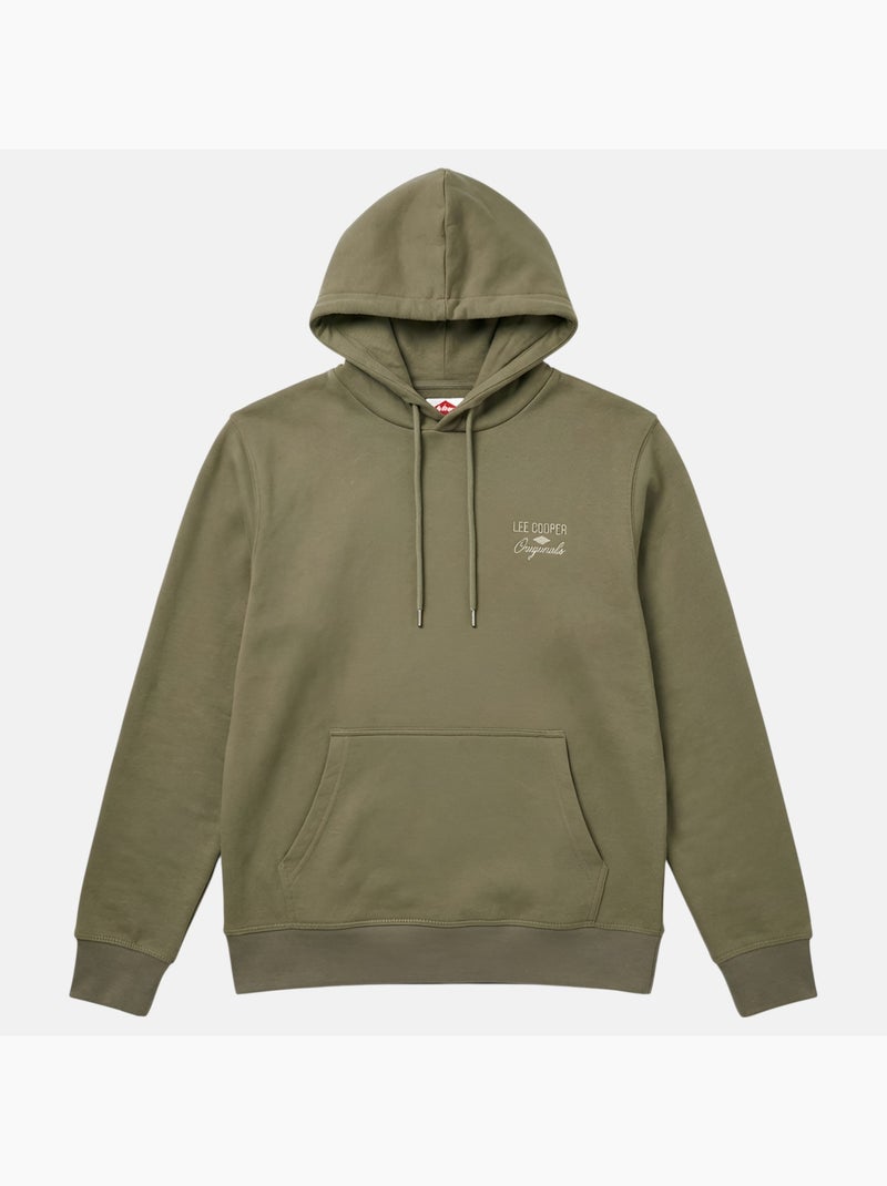 Lee Cooper - Sweat homme à capuche Kaki - Kiabi
