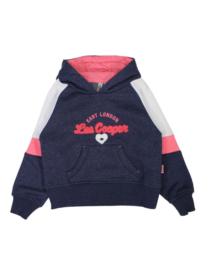 Lee Cooper - Sweat imprimé Lee Cooper en coton Bleu marine - Kiabi