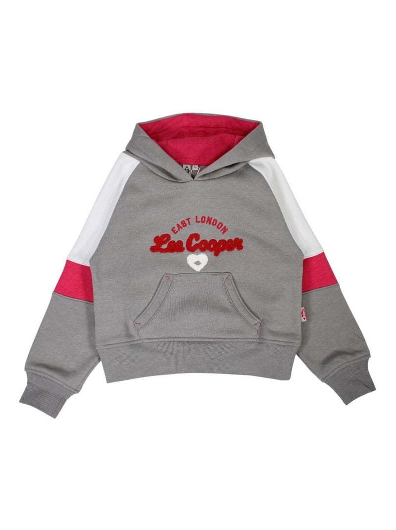 Lee Cooper - Sweat imprimé Lee Cooper en coton Gris - Kiabi