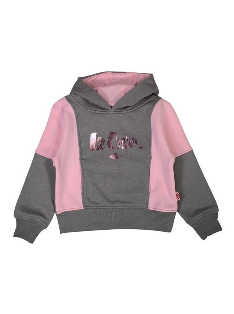 Lee Cooper - Sweat imprimé Lee Cooper en coton Gris - Kiabi