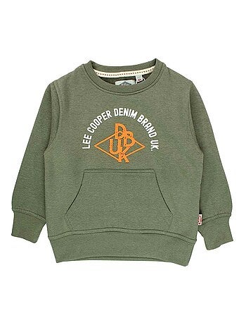 Lee Cooper - Sweat imprimé Lee Cooper en coton