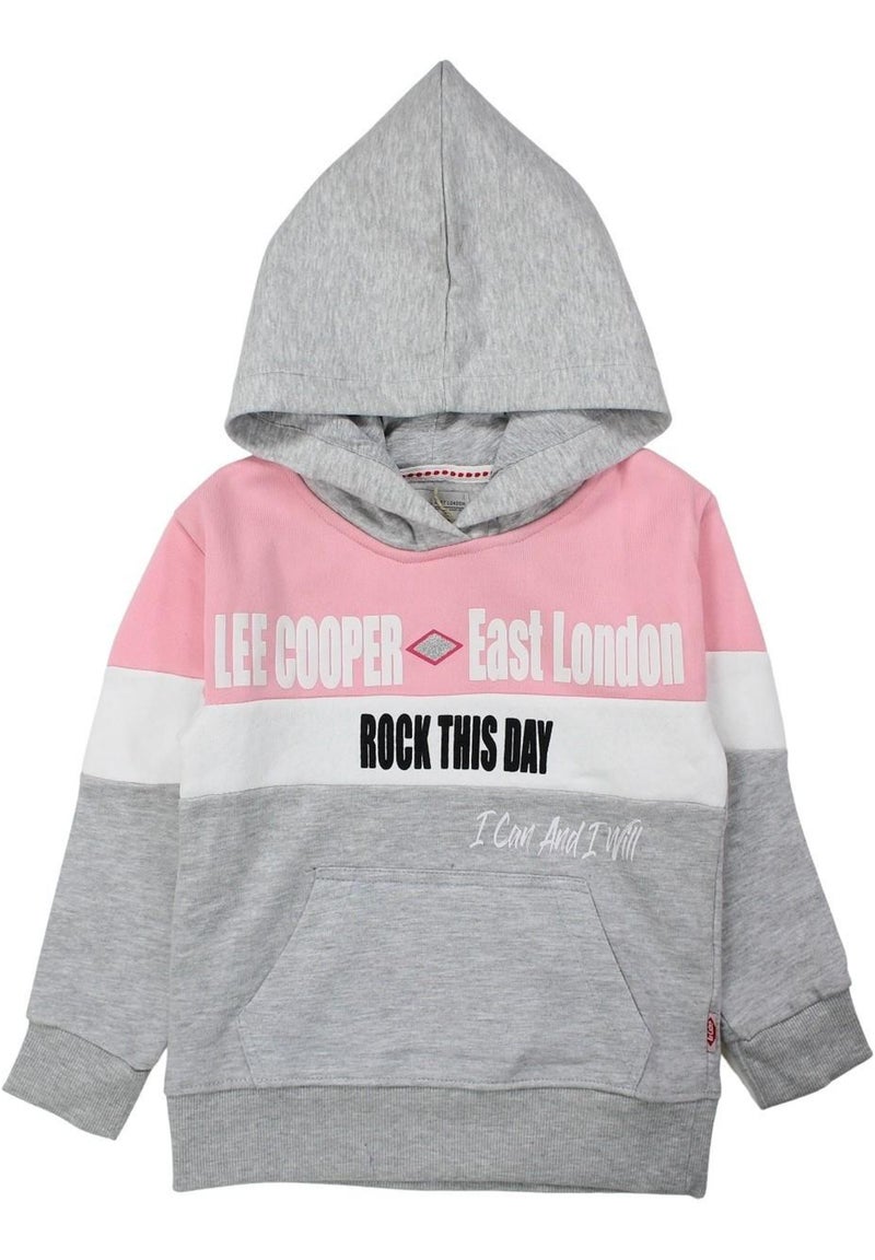 Lee Cooper - Sweat imprimé logo en coton Gris - Kiabi