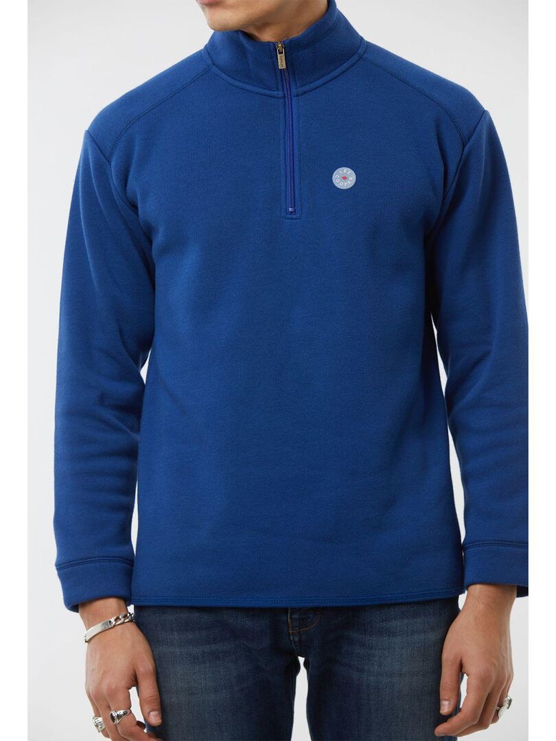 Sweat-shirt LL Bean Rugby Logo - Bleu - Femme - Taille M - Occasion TB E