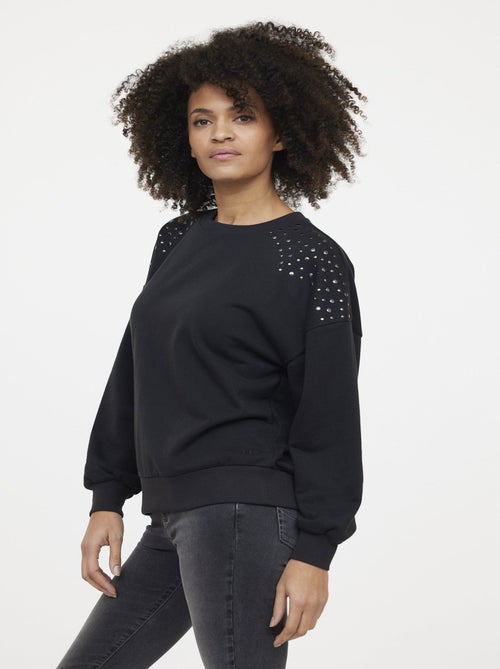 Lee Cooper - Sweatshirt ECLI Black - Kiabi