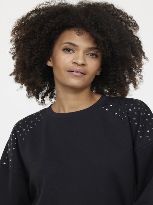 Lee Cooper - Sweatshirt ECLI Black - Kiabi