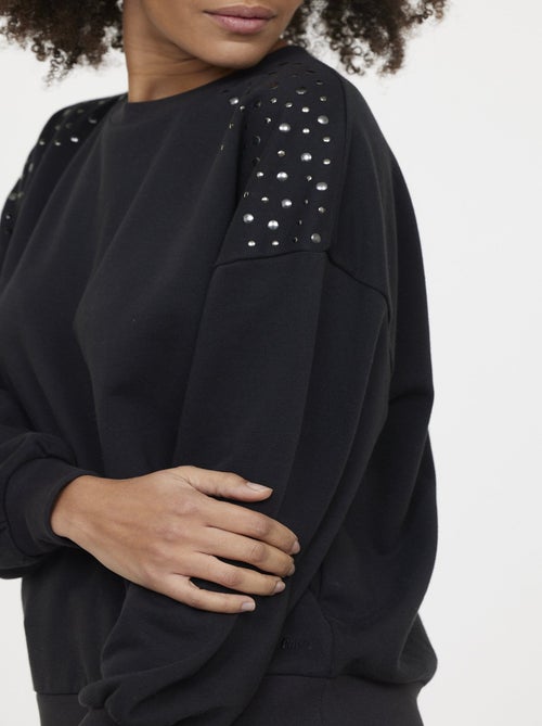 Lee Cooper - Sweatshirt ECLI Black - Kiabi