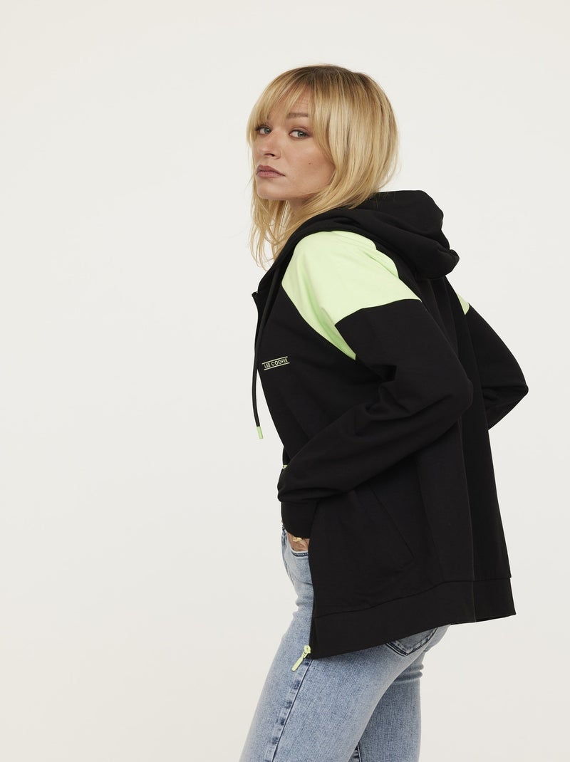 Lee Cooper - Sweatshirt EMANO Black Noir - Kiabi