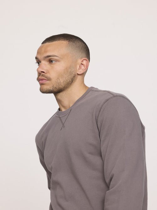 Lee Cooper - Sweatshirt ENRICO Anthracite - Kiabi
