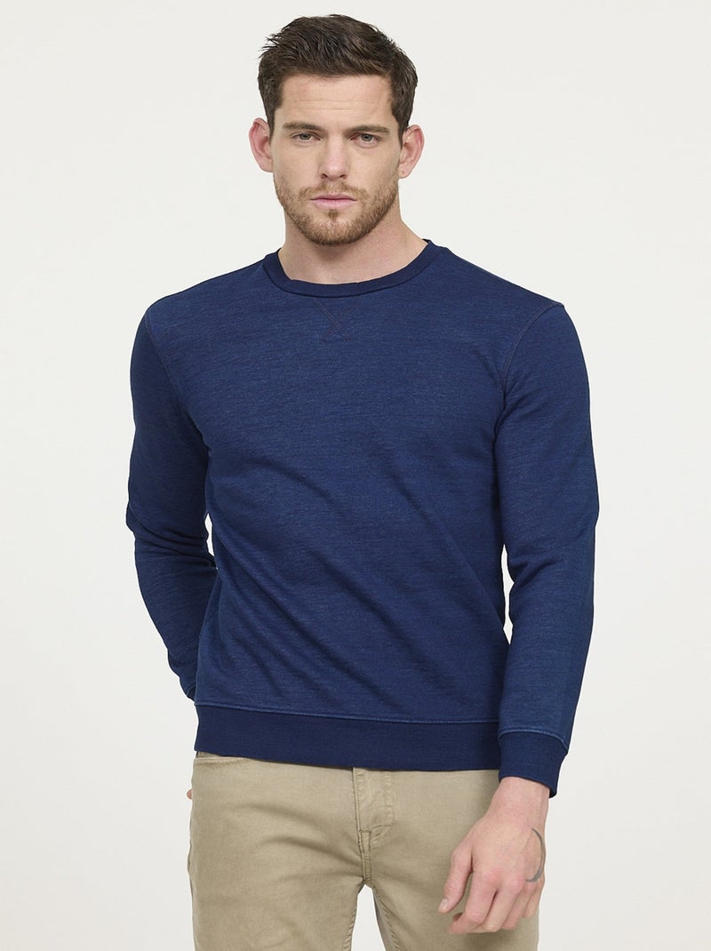 Lee Cooper - Sweatshirt ENRICO Bleu marine Bleu - Kiabi
