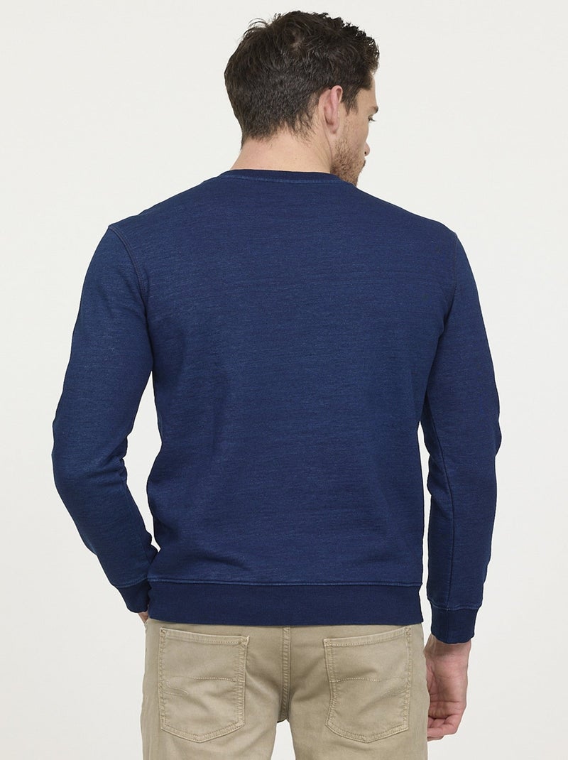 Lee Cooper - Sweatshirt ENRICO Bleu marine Bleu - Kiabi