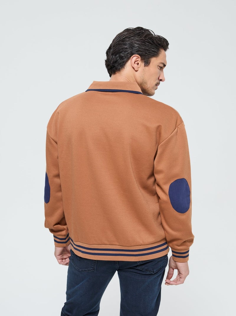 Lee Cooper - Sweatshirt Epolco Camel - Kiabi