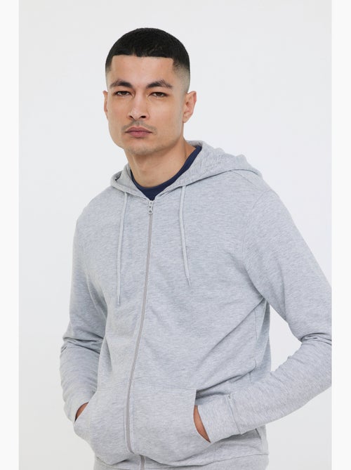 Lee Cooper - Sweatshirt ETIENNE Gris chiné - Kiabi