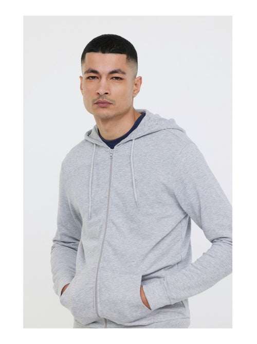 Lee Cooper - Sweatshirt ETIENNE Gris chiné - Kiabi