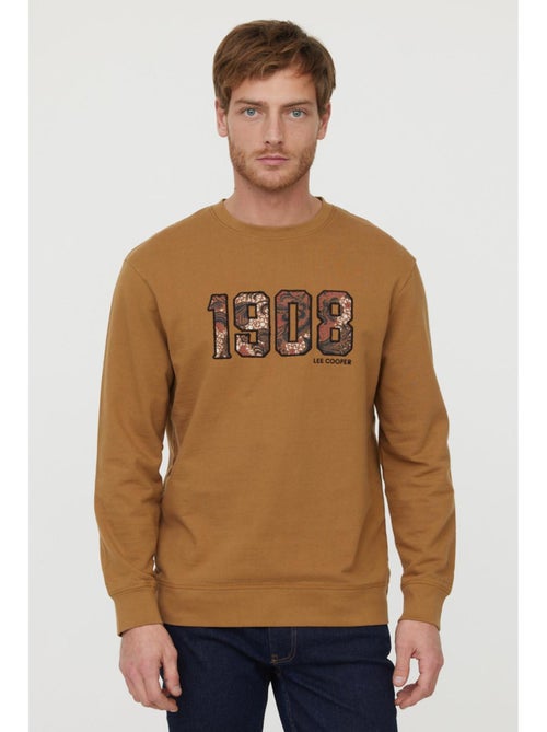 Lee Cooper - Sweatshirt manches longues coton regular ECHER - Kiabi