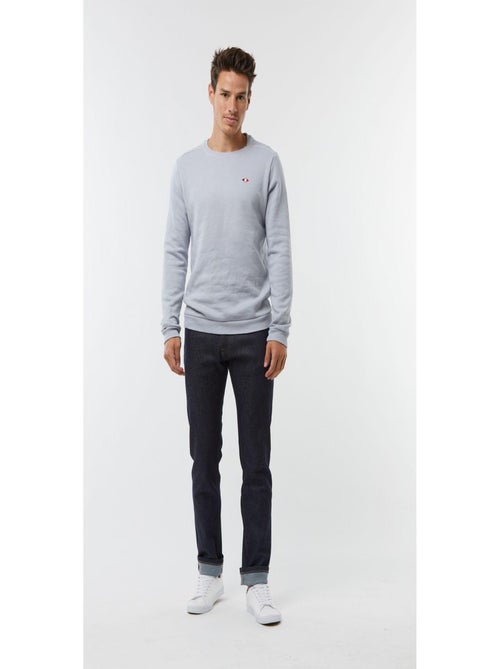 Lee Cooper - Sweatshirt mixte EVA Gris chine - Kiabi Lee Cooper - Sweatshirt mixte EVA Gris chine - Kiabi
