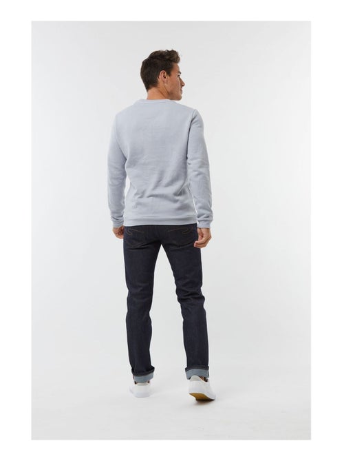 Lee Cooper - Sweatshirt mixte EVA Gris chine - Kiabi Lee Cooper - Sweatshirt mixte EVA Gris chine - Kiabi