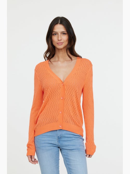 Lee Cooper - Sweatshirts CAPU ML Peach - Kiabi