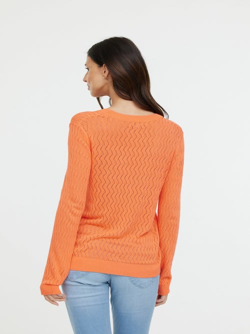 Lee Cooper - Sweatshirts CAPU ML Peach - Kiabi