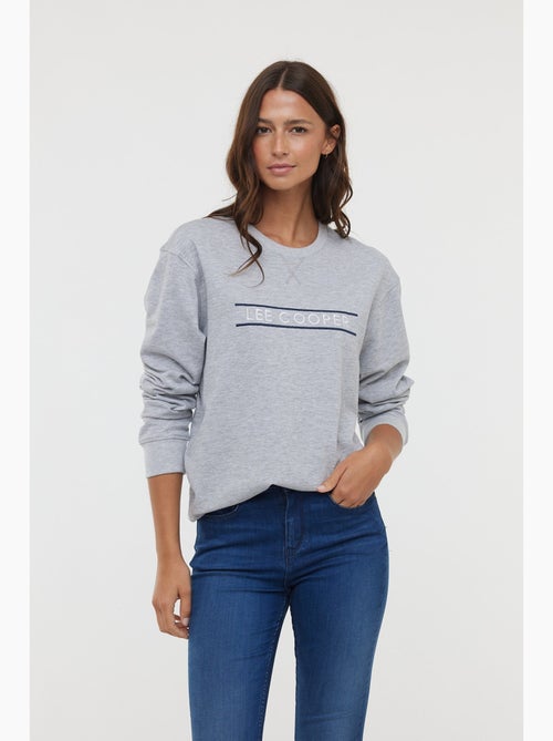 Lee Cooper - Sweatshirts ERRA Gris chiné - Kiabi