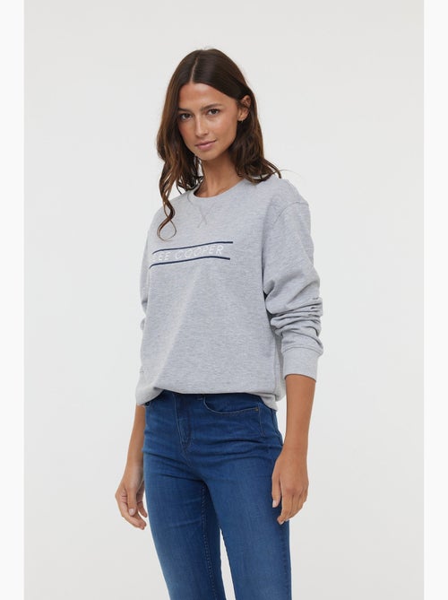 Lee Cooper - Sweatshirts ERRA Gris chiné - Kiabi