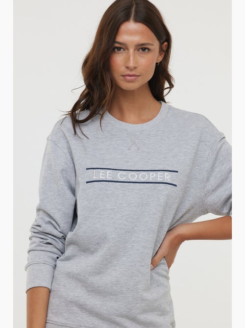 Lee Cooper - Sweatshirts ERRA Gris chiné - Kiabi