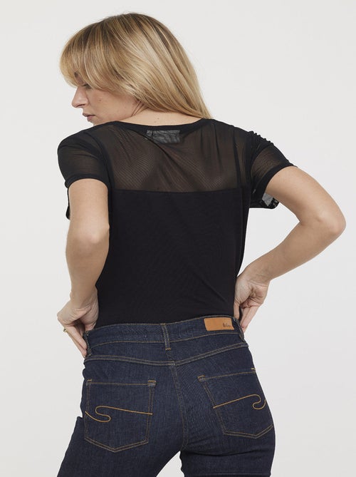 Lee Cooper - T-shirt ACELIA Black - Kiabi
