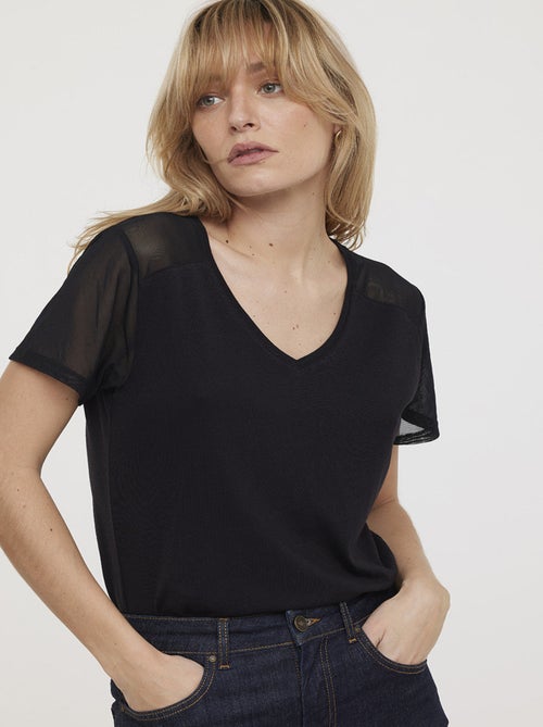 Lee Cooper - T-shirt ACELIA Black - Kiabi