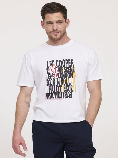 Lee Cooper - T-shirt ACERA Blanc - Kiabi
