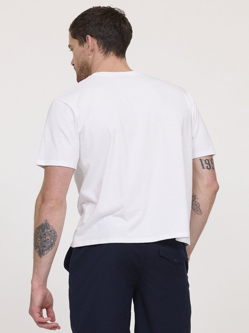 Lee Cooper - T-shirt ACERA Blanc Blanc - Kiabi