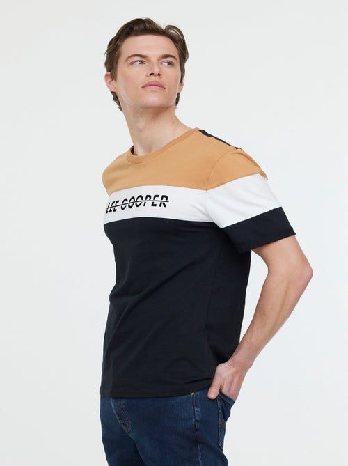 Lee Cooper - T-shirt ACHO MC Black - Kiabi