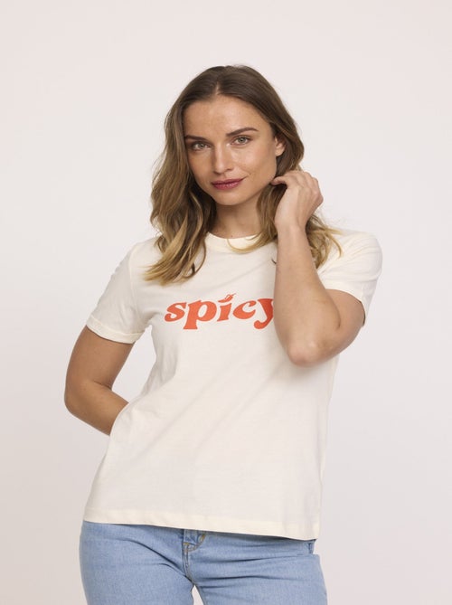 Lee Cooper - T-shirt ACOBA Ivoire - Kiabi