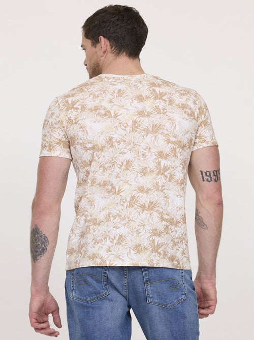 Lee Cooper - T-shirt ACTUS Camel - Kiabi