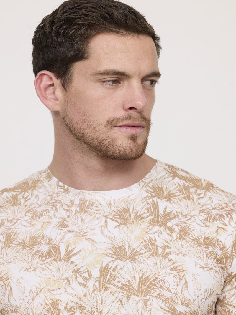 Lee Cooper - T-shirt ACTUS Camel Beige - Kiabi