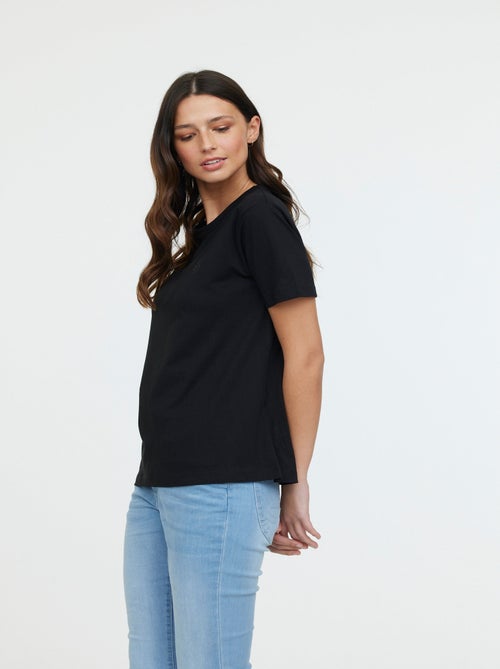 Lee Cooper - T-Shirt ADINA Noir - Kiabi