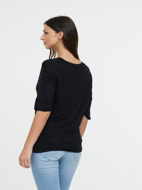 Lee Cooper - T-shirt ADOUNA M Black - Kiabi