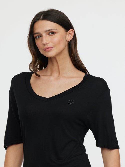 Lee Cooper - T-shirt ADOUNA M Black - Kiabi