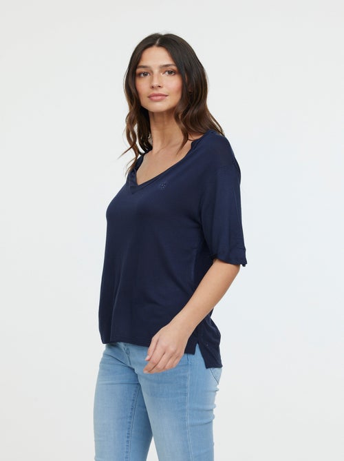 Lee Cooper - T-shirt ADOUNA M Navy - Kiabi