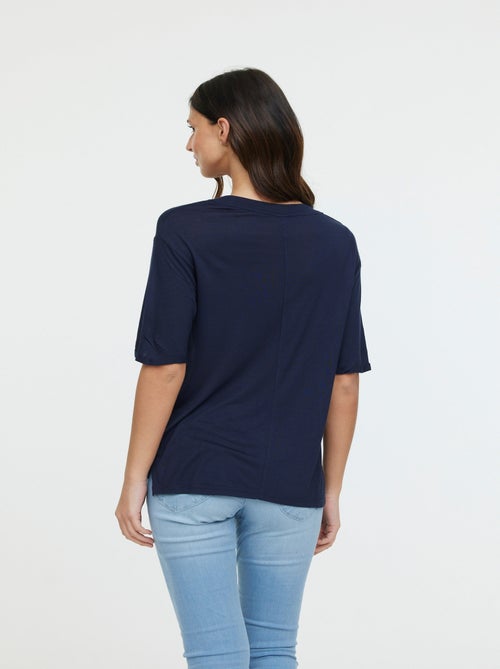 Lee Cooper - T-shirt ADOUNA M Navy - Kiabi