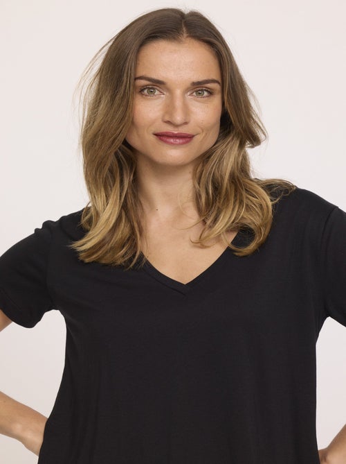 Lee Cooper - T-shirt AELY Noir - Kiabi