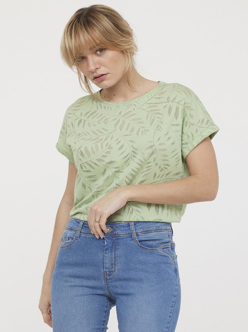 Lee Cooper - T-shirt AFAMA Matcha Vert - Kiabi