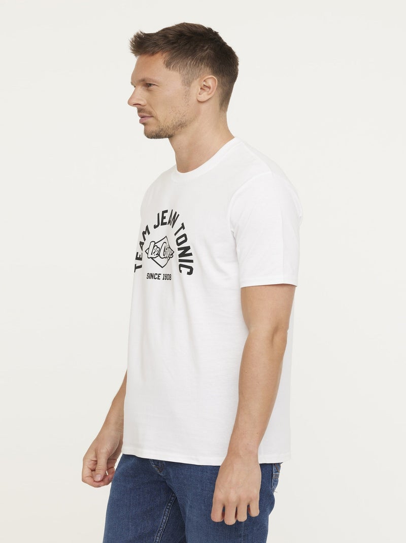 Lee Cooper - T-shirt AGINO Blanc Blanc - Kiabi