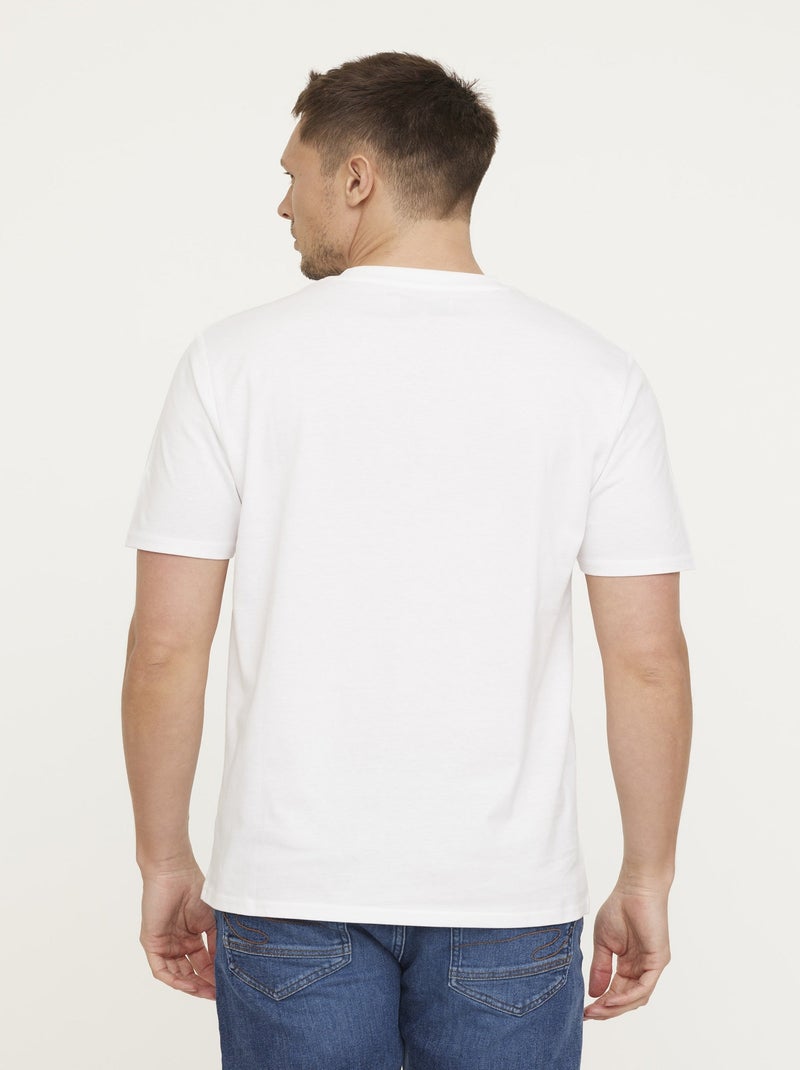 Lee Cooper - T-shirt AGINO Blanc Blanc - Kiabi