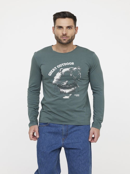 Lee Cooper - T-shirt AGRIZLI Thym - Kiabi