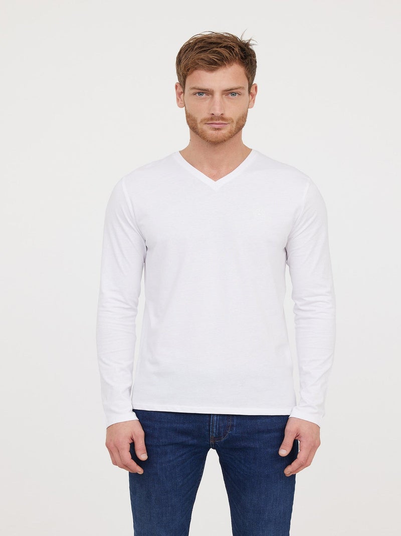 Lee Cooper - T-Shirt AJESSY Blanc Blanc - Kiabi