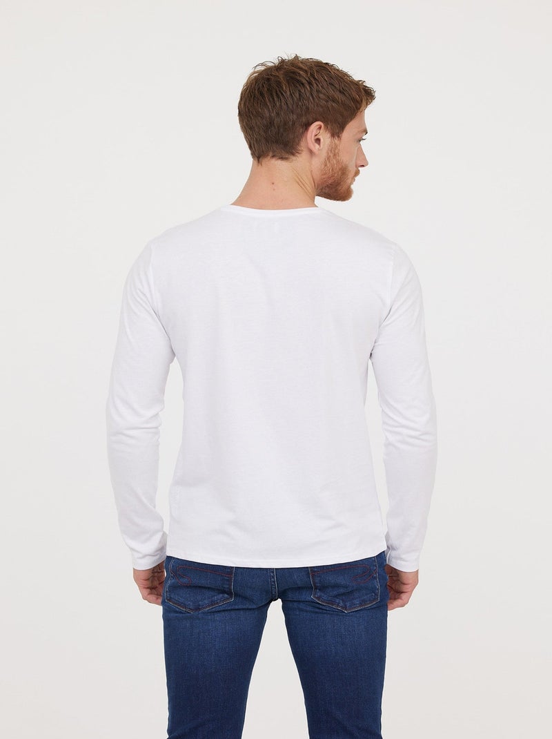 Lee Cooper - T-Shirt AJESSY Blanc Blanc - Kiabi