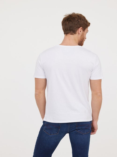 Lee Cooper - T-Shirt AJESSY Blanc - Kiabi