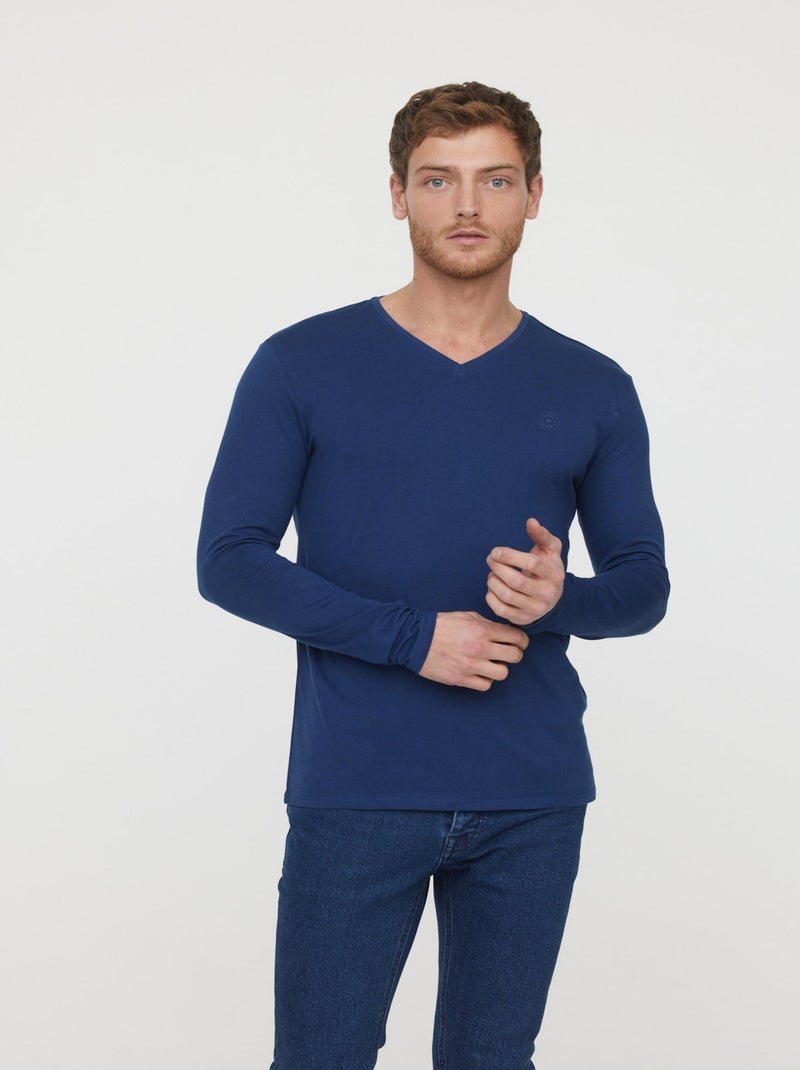 Lee Cooper - T-Shirt AJESSY Marine Bleu - Kiabi